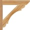 Ekena Millwork Olympic Slat Rough Sawn Outlooker, Western Red Cedar, 6"W x 26"D x 26"H OUT06X26X26OLY06RWR - alternate 3